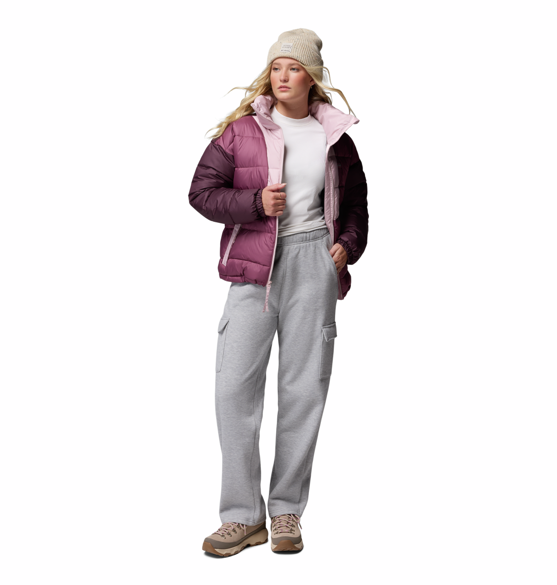 Damen Puffer-Jacke