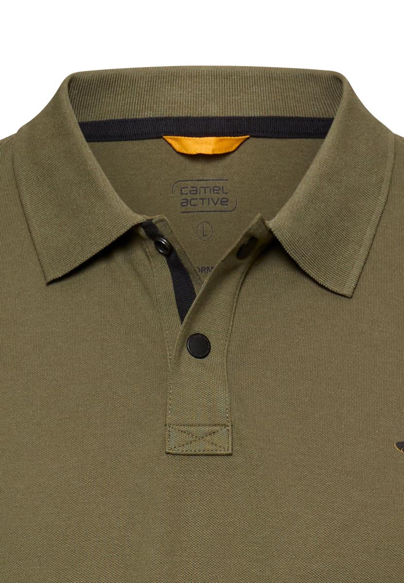Poloshirt Mit Kontrastdetails