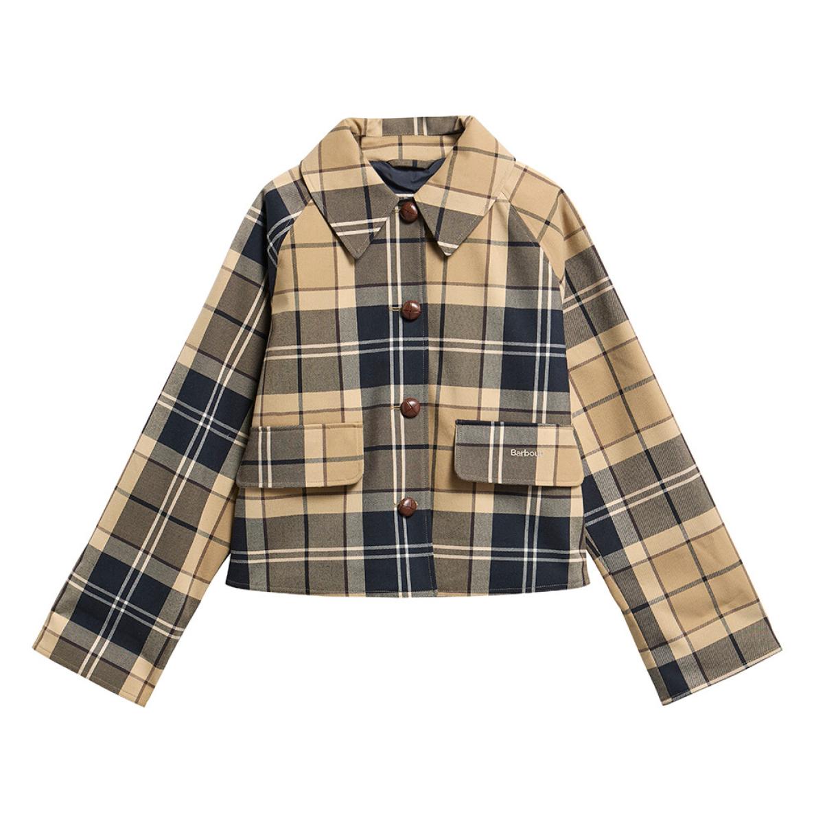 Damen Jacke Delilah Tartan Showerproof