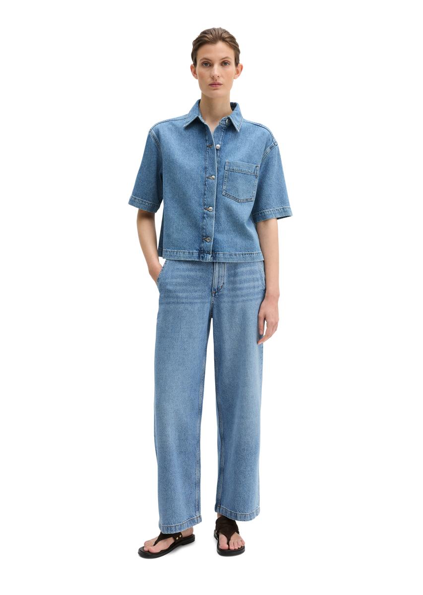 Jeansbluse
