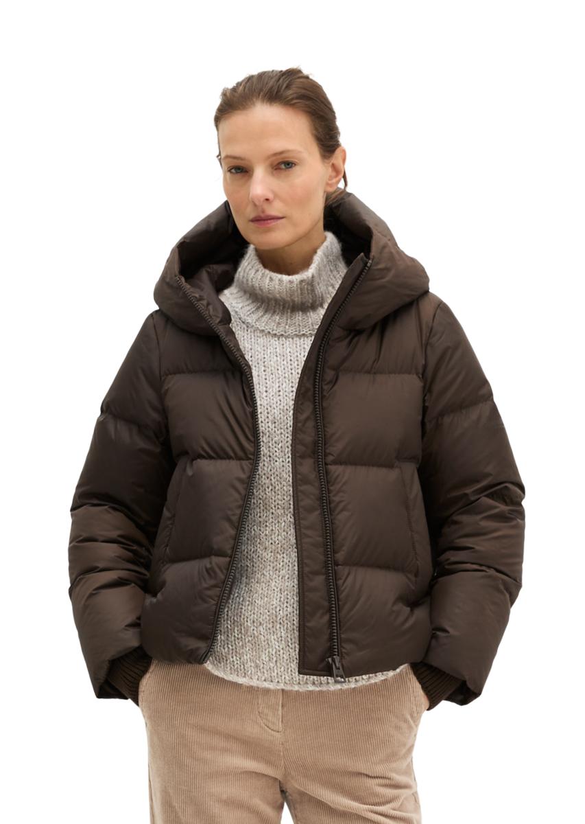 Damen Pufferjacke Mit Kapuze