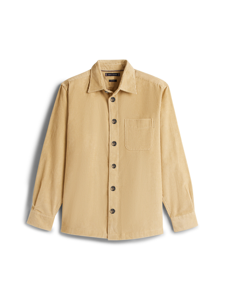 Herren Cord-Overshirt