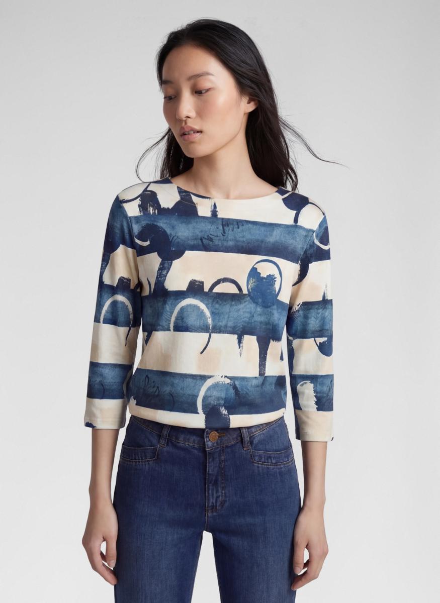 Damen Langarmshirt Checks Please