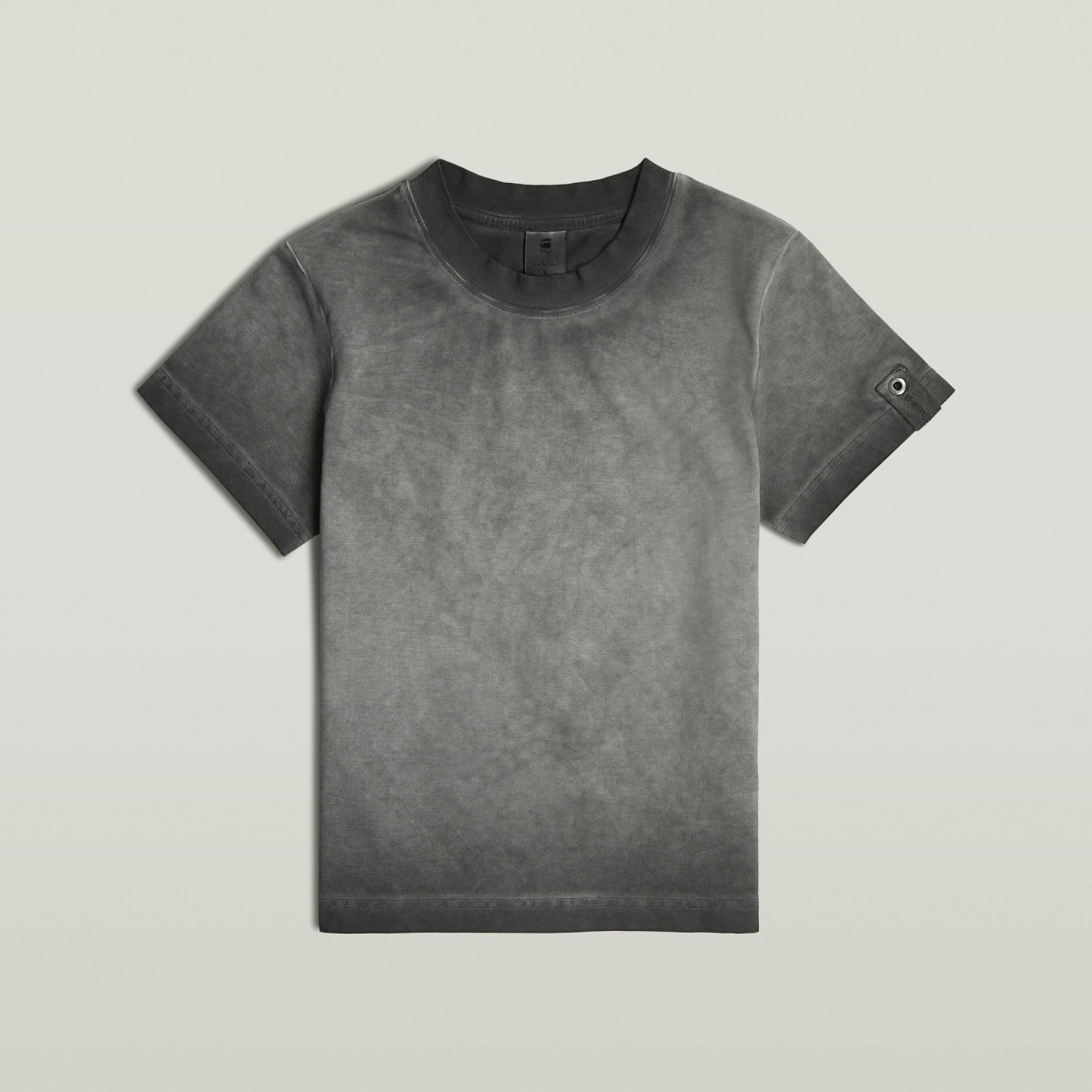Damen T-Shirt Overdyed