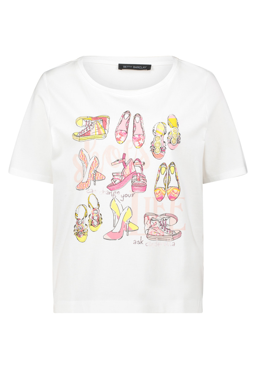 Damen T-Shirt Basic Shirt