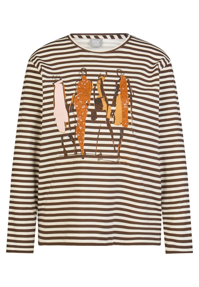 Damen Langarmshirt Via Milano