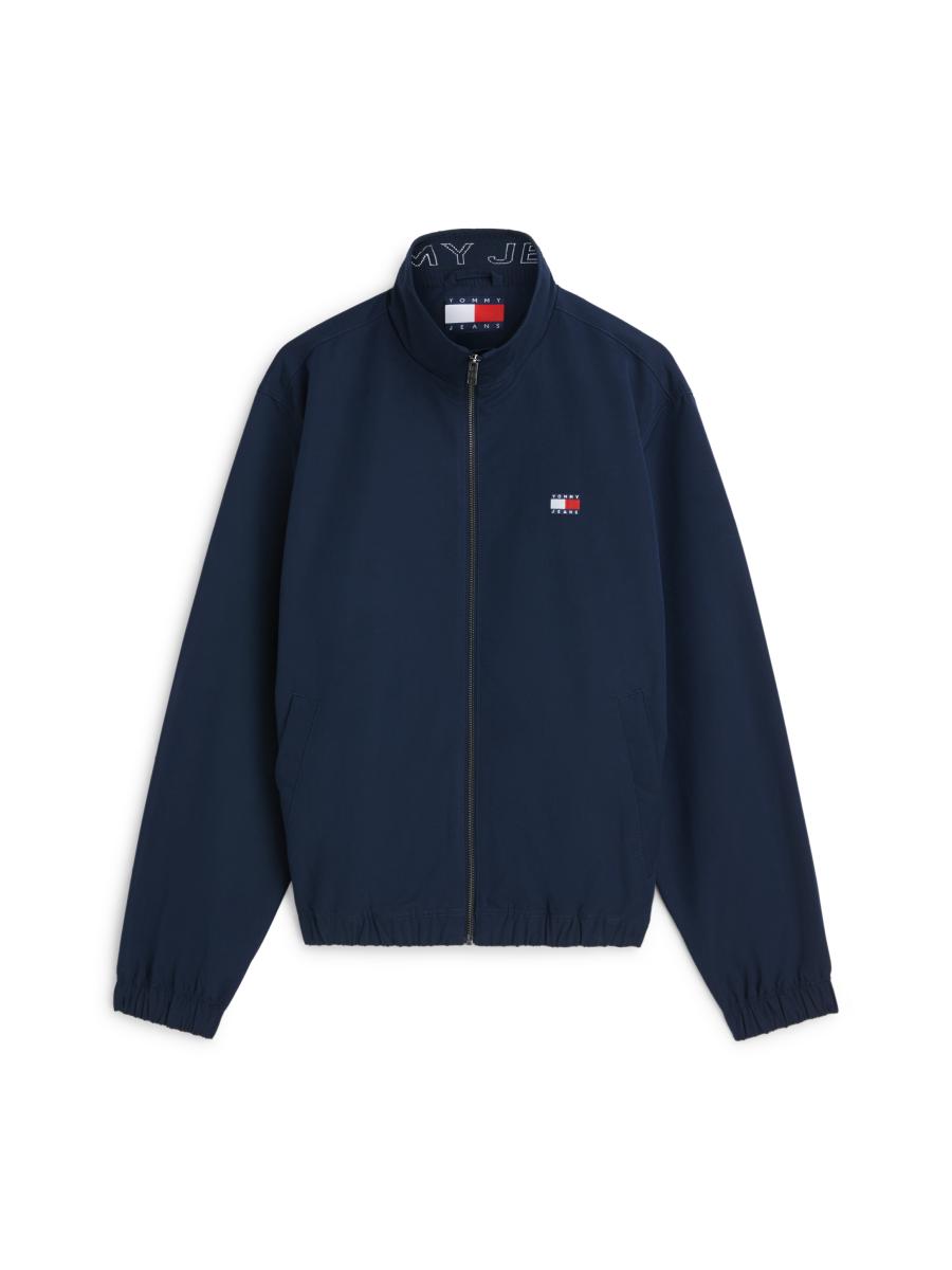 Herren Jacke Collar Logo