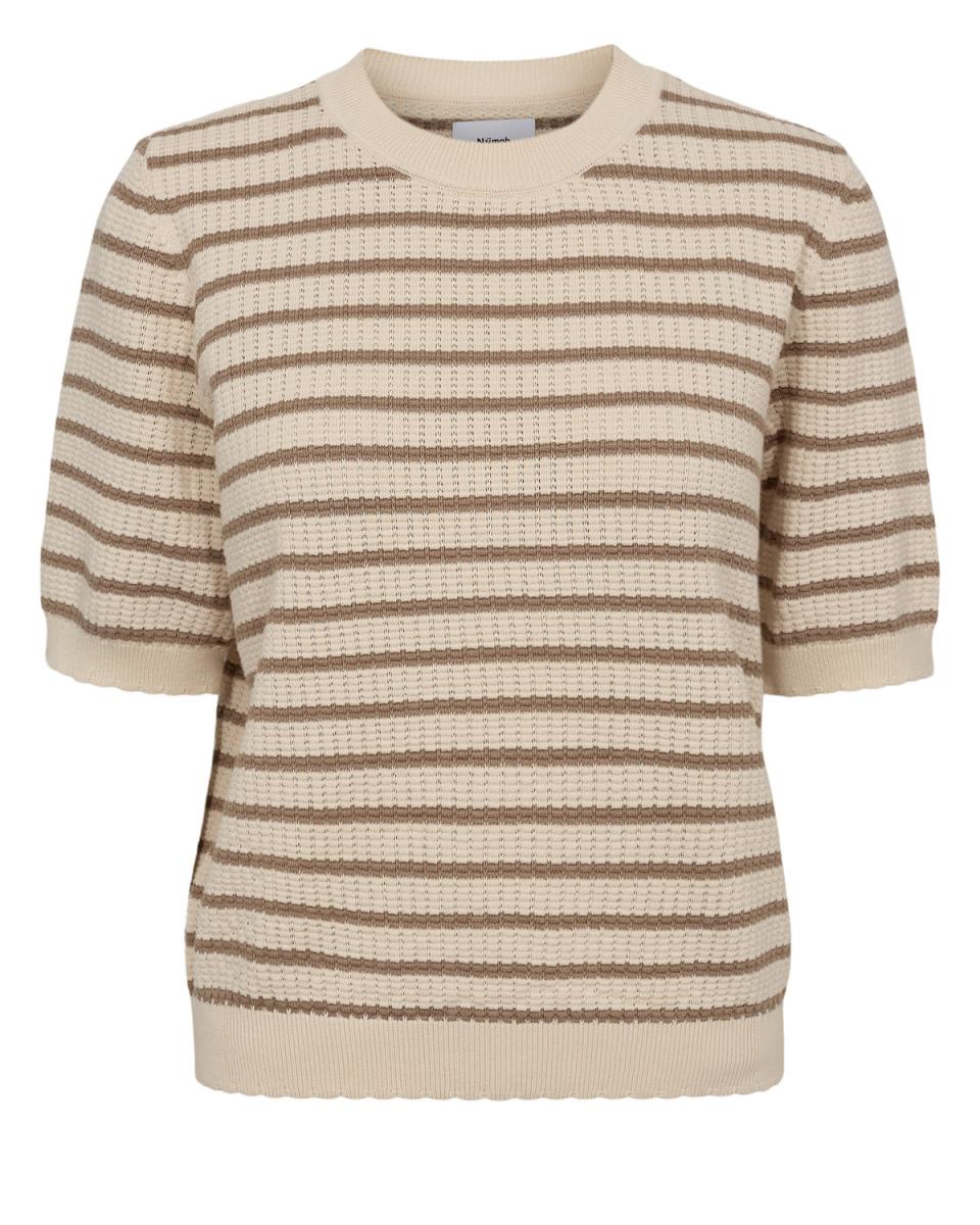 Damen Kurzarm-Pullover NUNICOLE