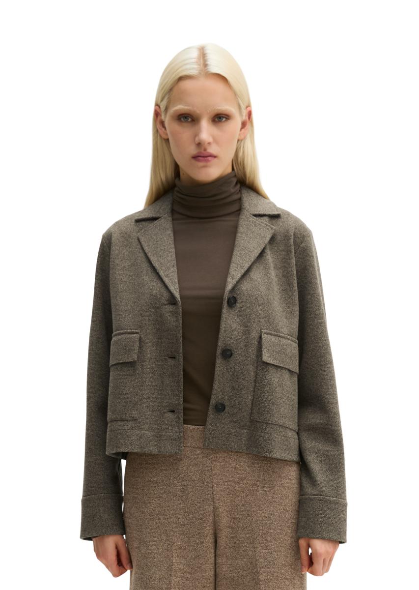 Tweed-Jerseyblazer