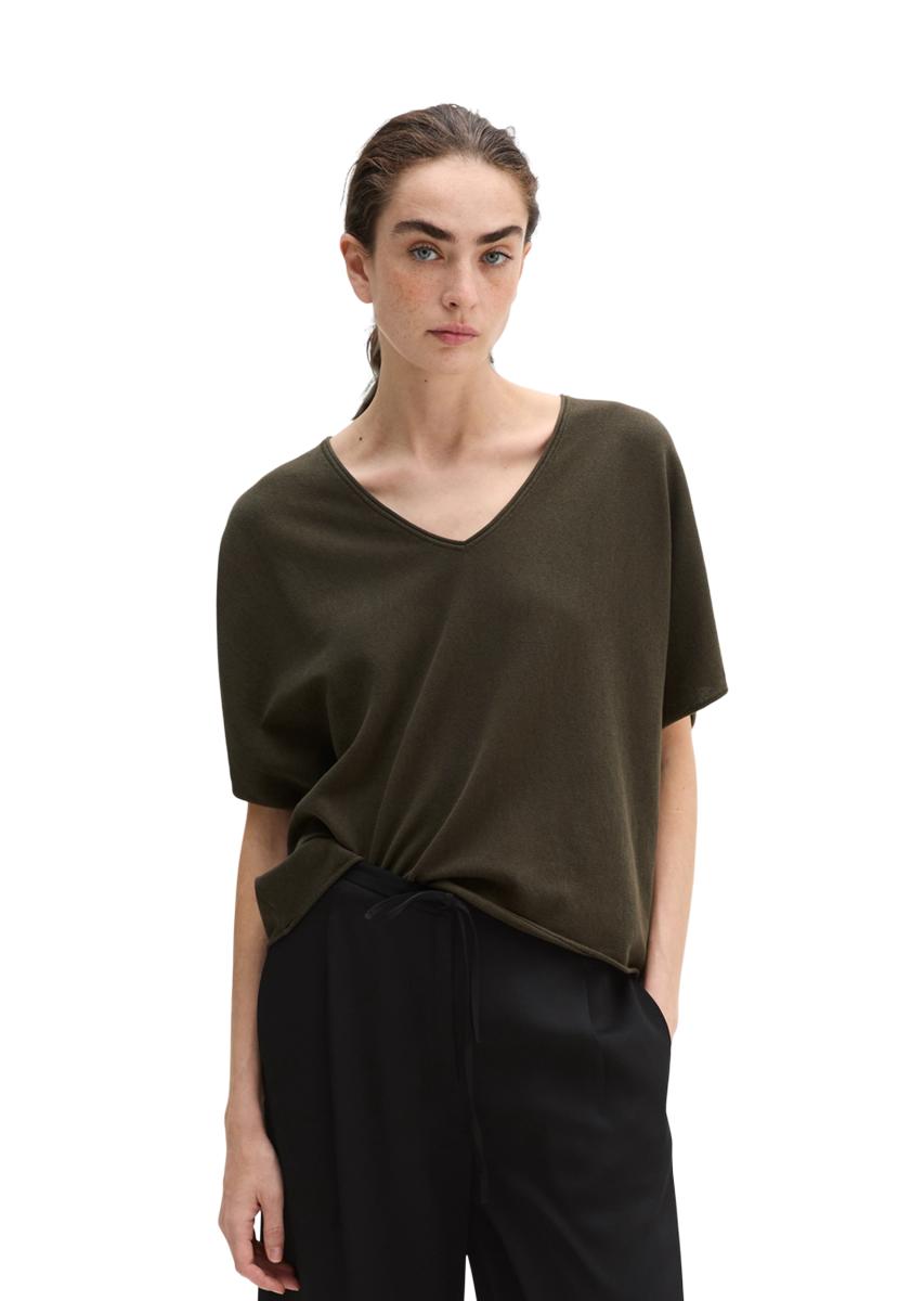 Damen Kurzarm-Pullover
