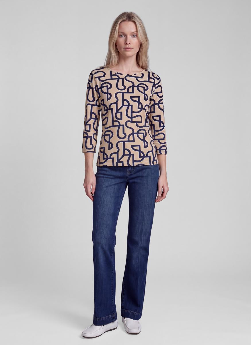 Damen Langarmshirt Checks Please