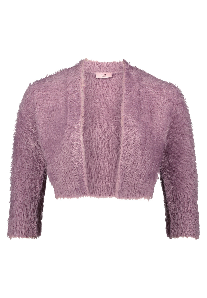 Strickbolero mit Struktur