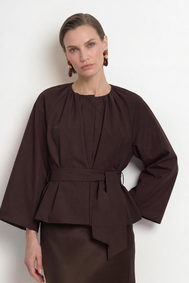 Damen Jacke Balloon Shape