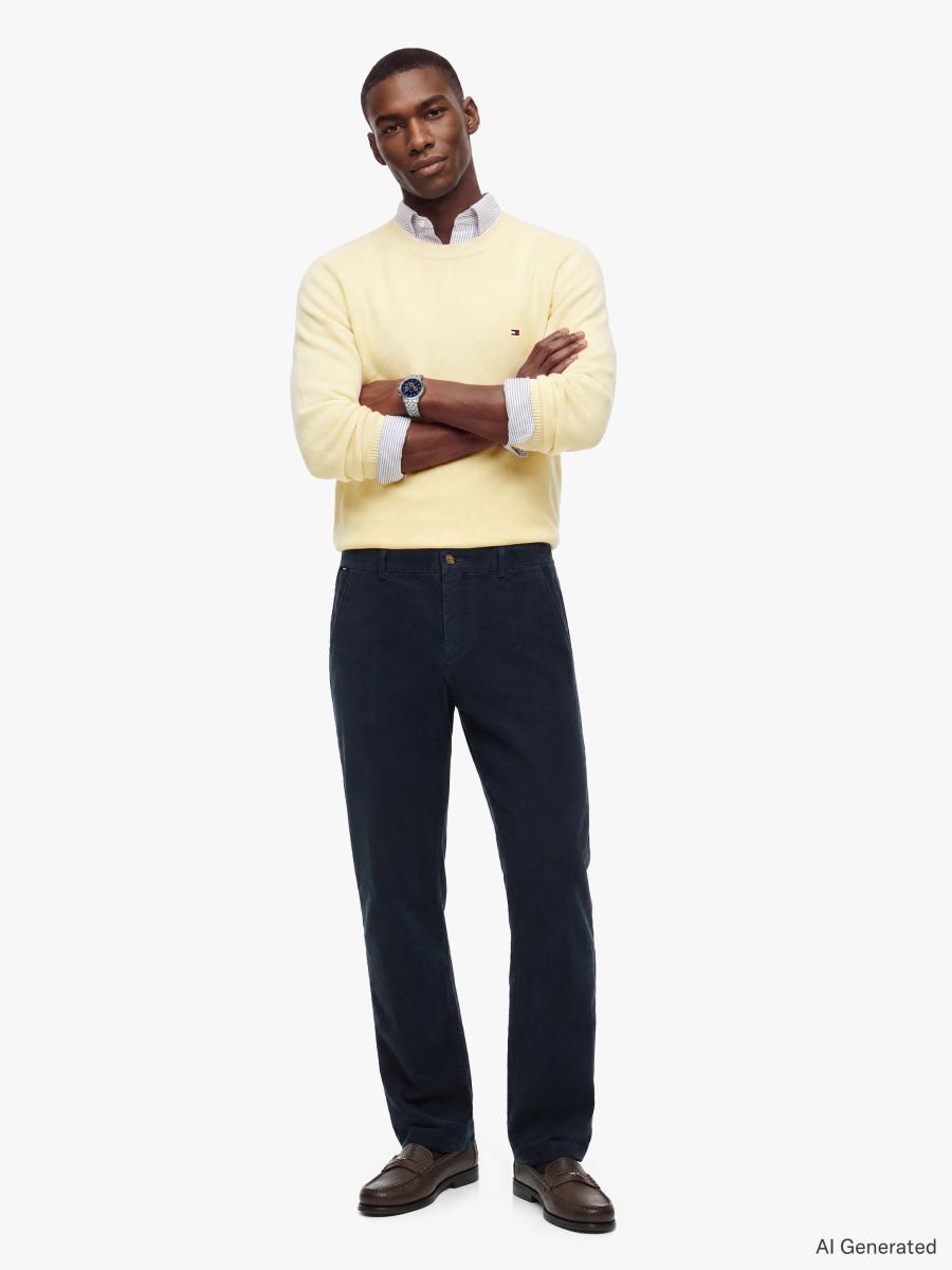 Herren Feincord-Chino Denton