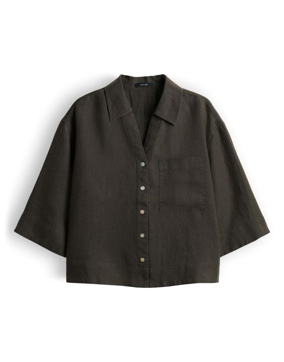 Leinen-Hemdbluse Flippa