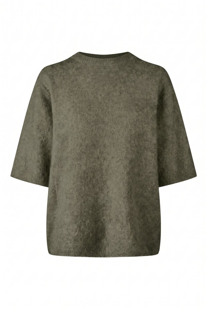 Damen Kurzarm-Pullover