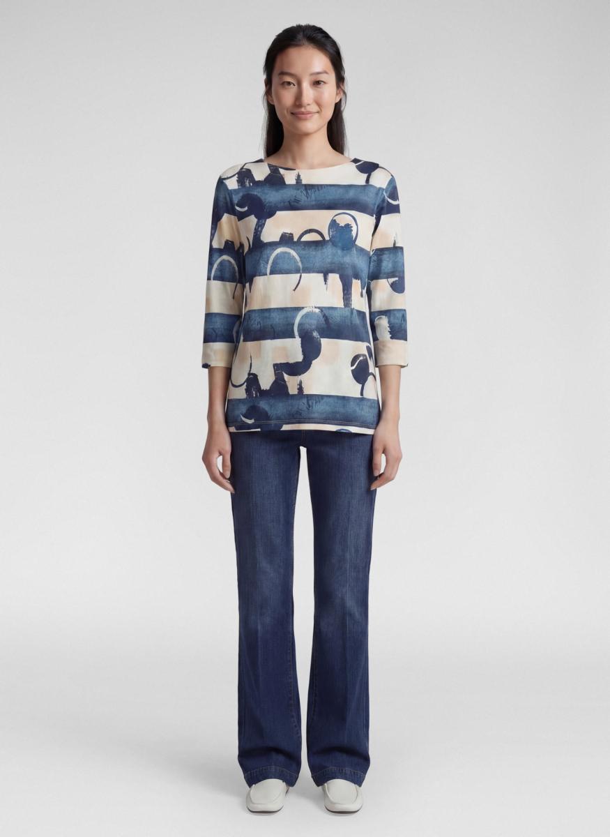 Damen Langarmshirt Checks Please