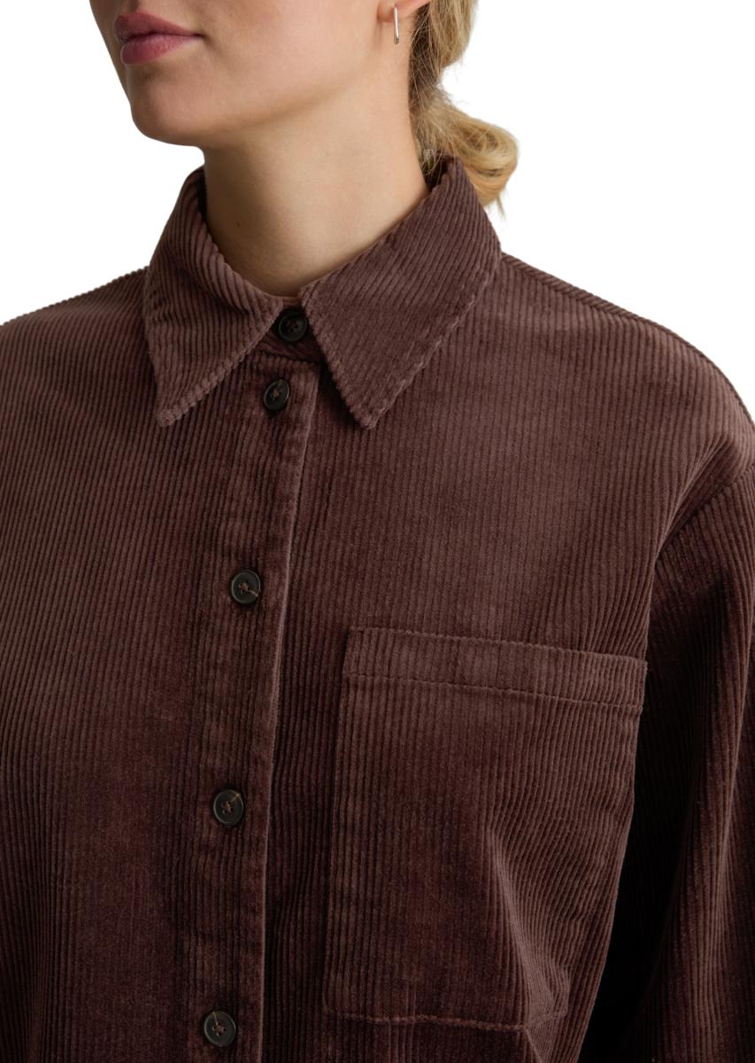 Cord-Bluse