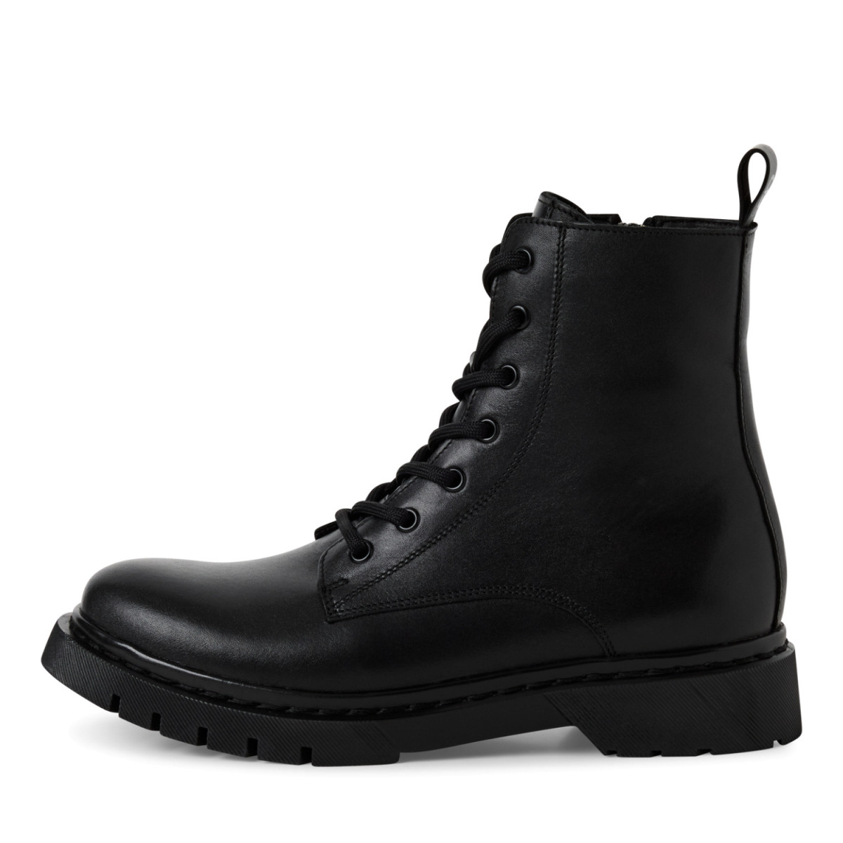 Damen Lederstiefelette