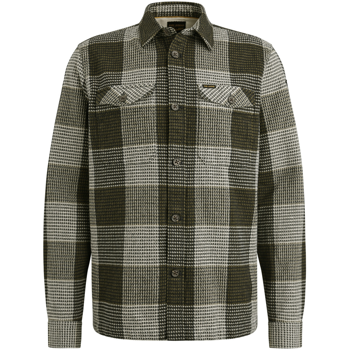 Herren Overshirt mit Karomuster