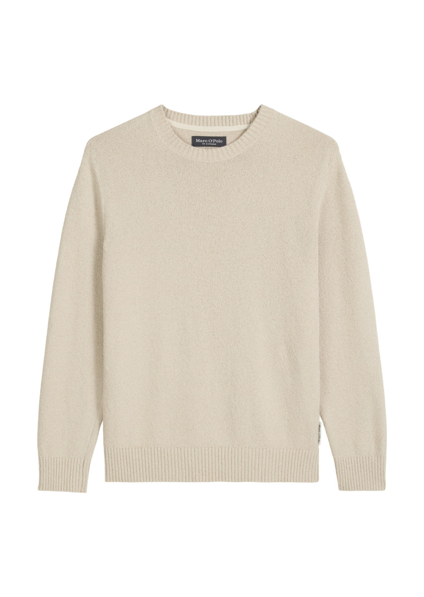 Herren Bouclé-Pullover