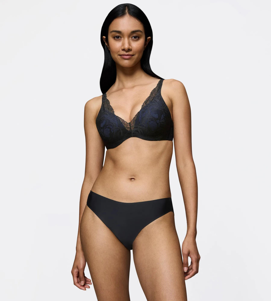 Damen Slip Body Make-Up Illusion Lace Highleg Tai