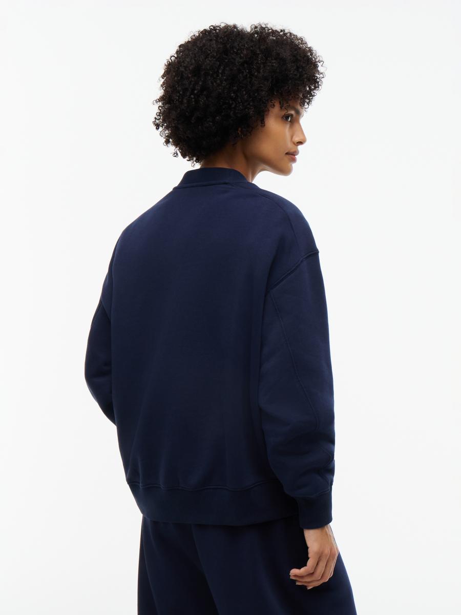 Damen Sweatshirt Varsity Flock Rlxd Swt