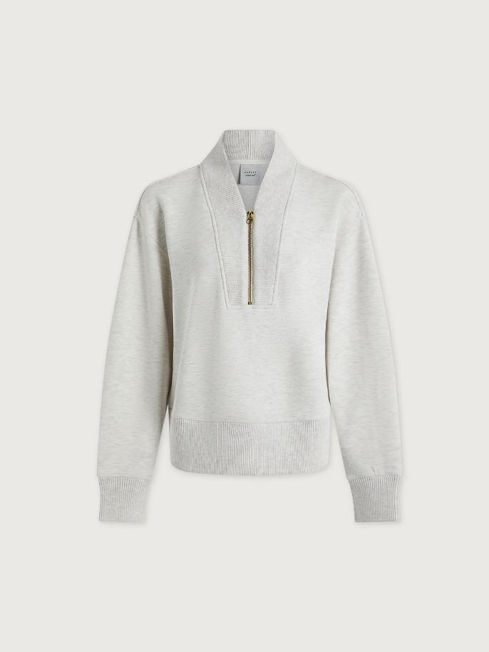Damen Sweatshirt Sally Half-Zip