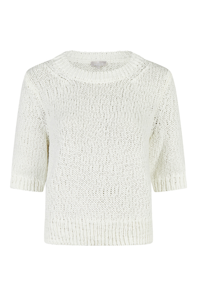 Damen Strickpullover Kurzarm