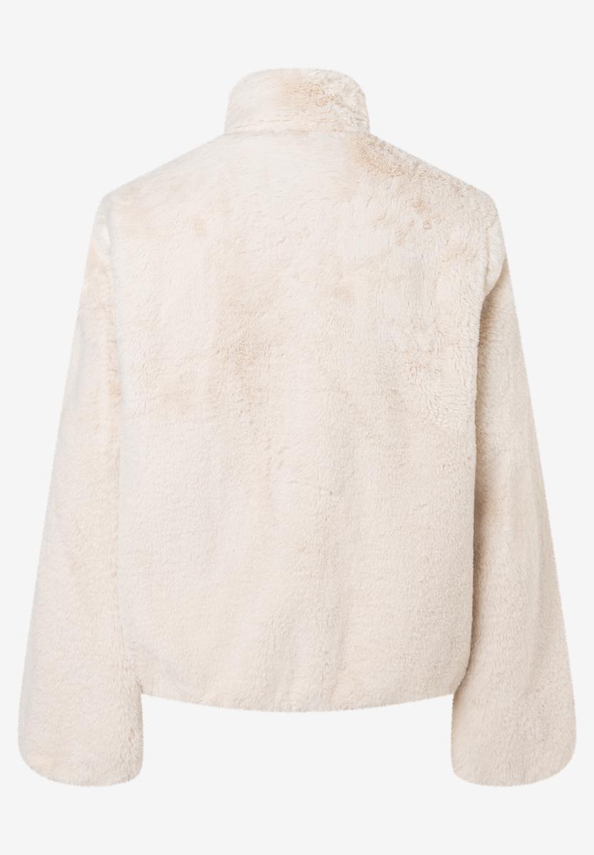 Damen Teddyjacke mit Stehkragen