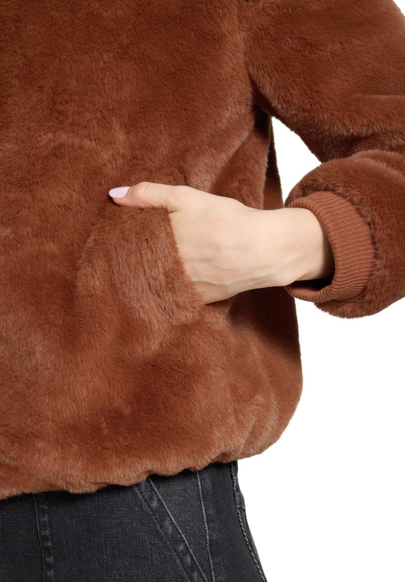 Damen Teddy-Jacke