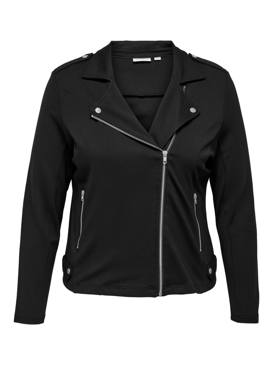 Curvy Jacke Lederoptik CARGOLDTRASH