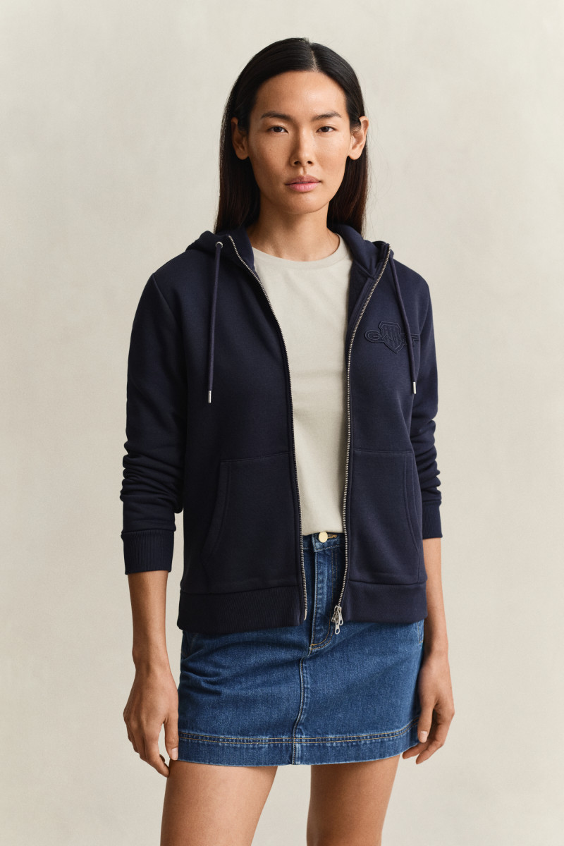 Damen Sweatjacke Tonal Shield