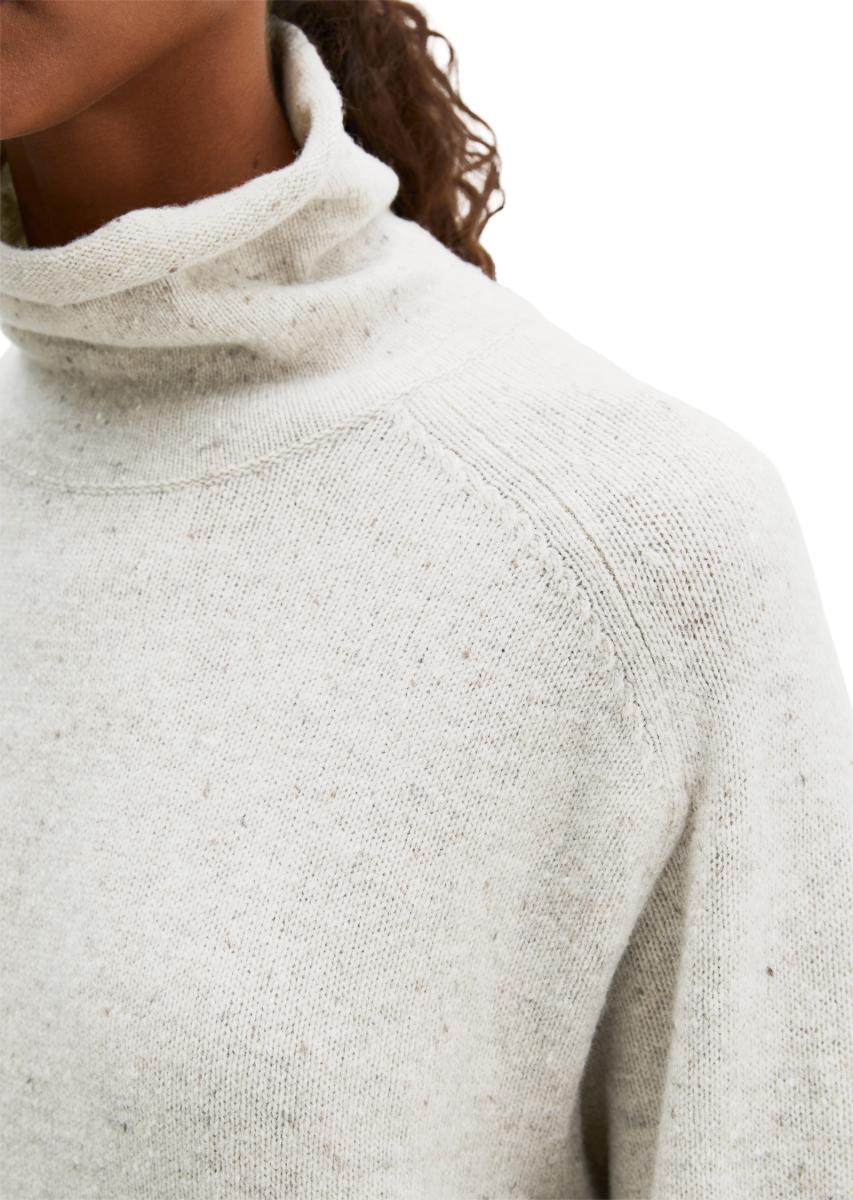 Tweed-Strickkleid
