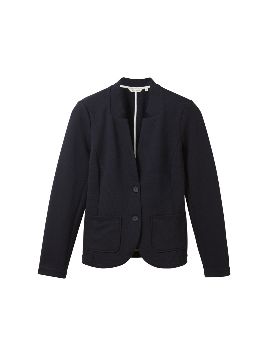 Blazer mit Ottomann Struktur