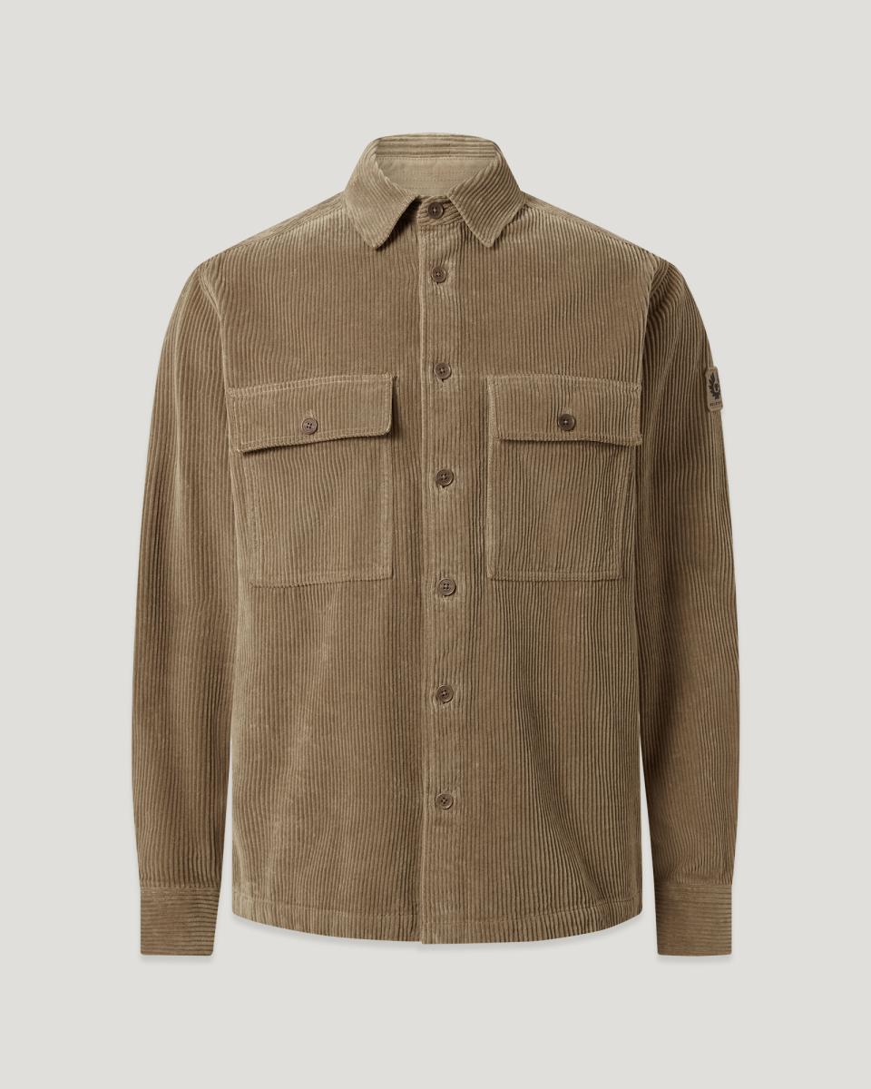 Herren Cord-Overshirt Ravine