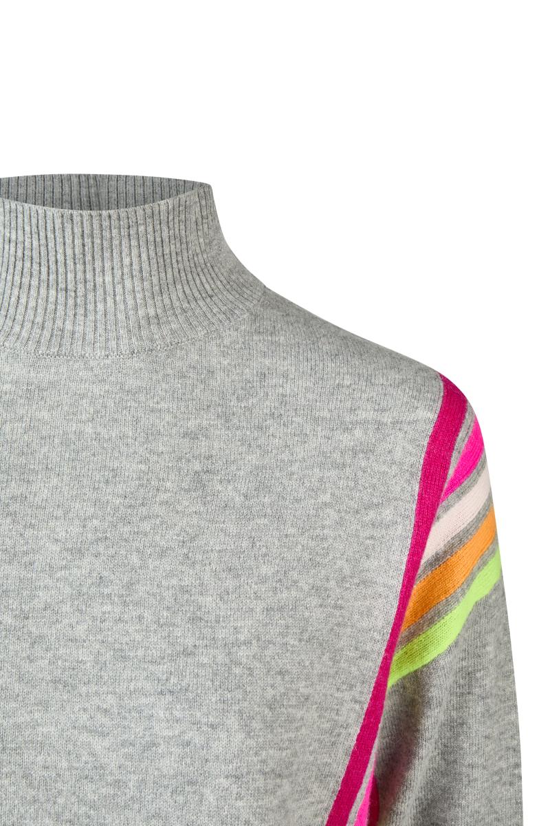 Damen Stehkragen-Pullover