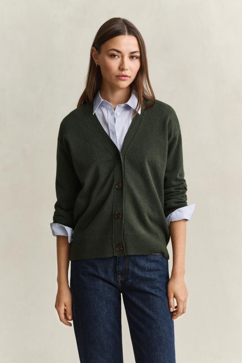 Damen Strickjacke Superfine Lambswool