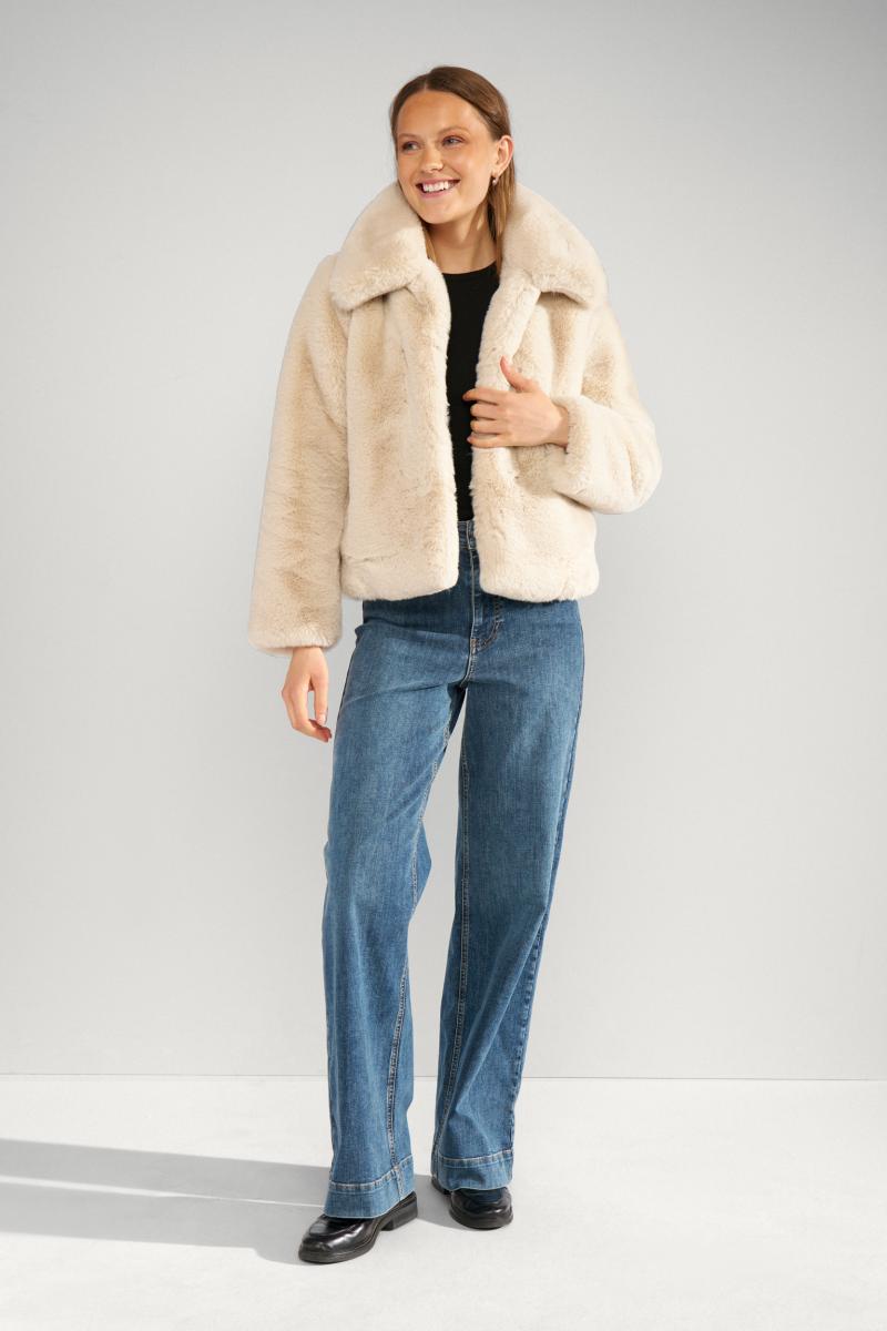 Damen Teddy-Jacke Nuseta