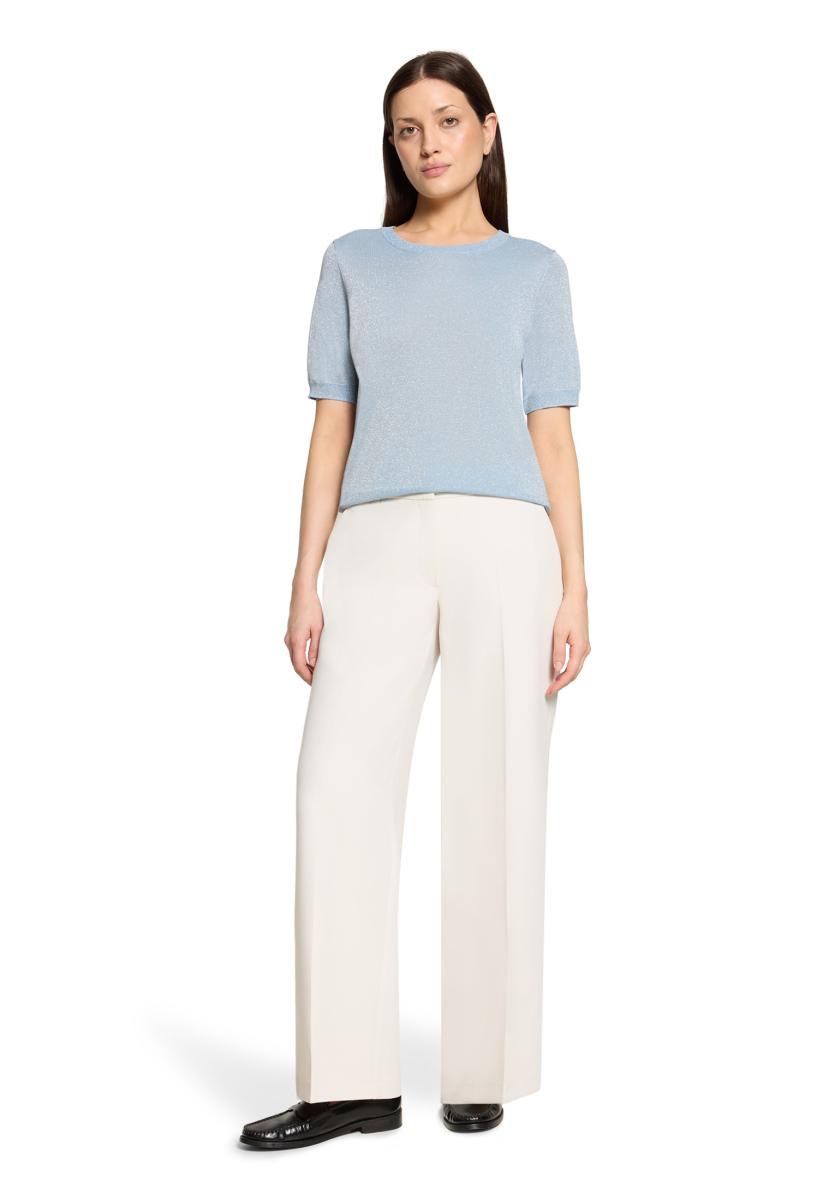 Damen Kurzarm-Pullover