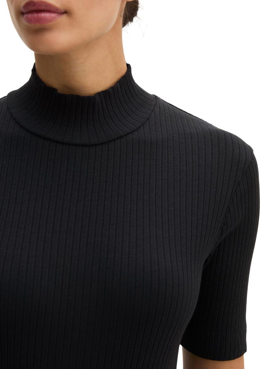 Damen Ripp-Jersey-T-Shirt