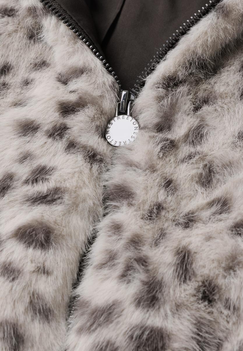 Damen Fake Fur Jacke