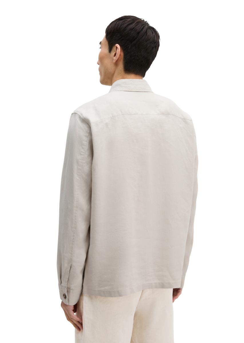 Herren Leinen-Overshirt