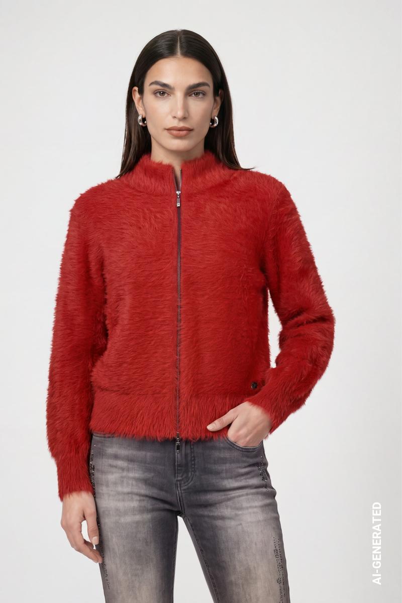 Damen Strickjacke