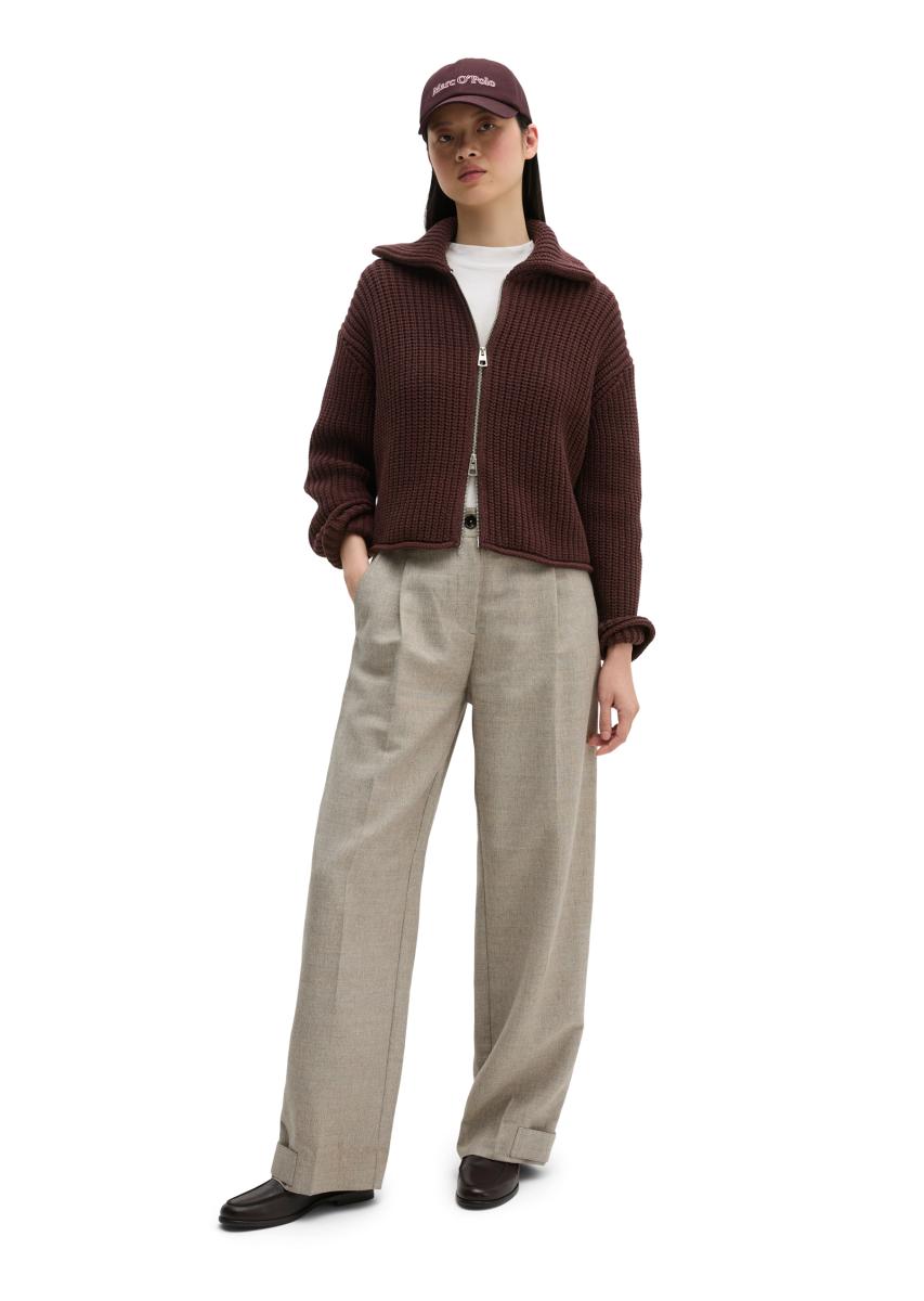 Damen Zip-Cardigan