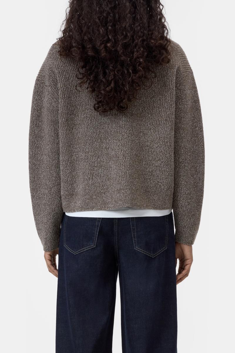 Damen Pullover aus Woll-Mix