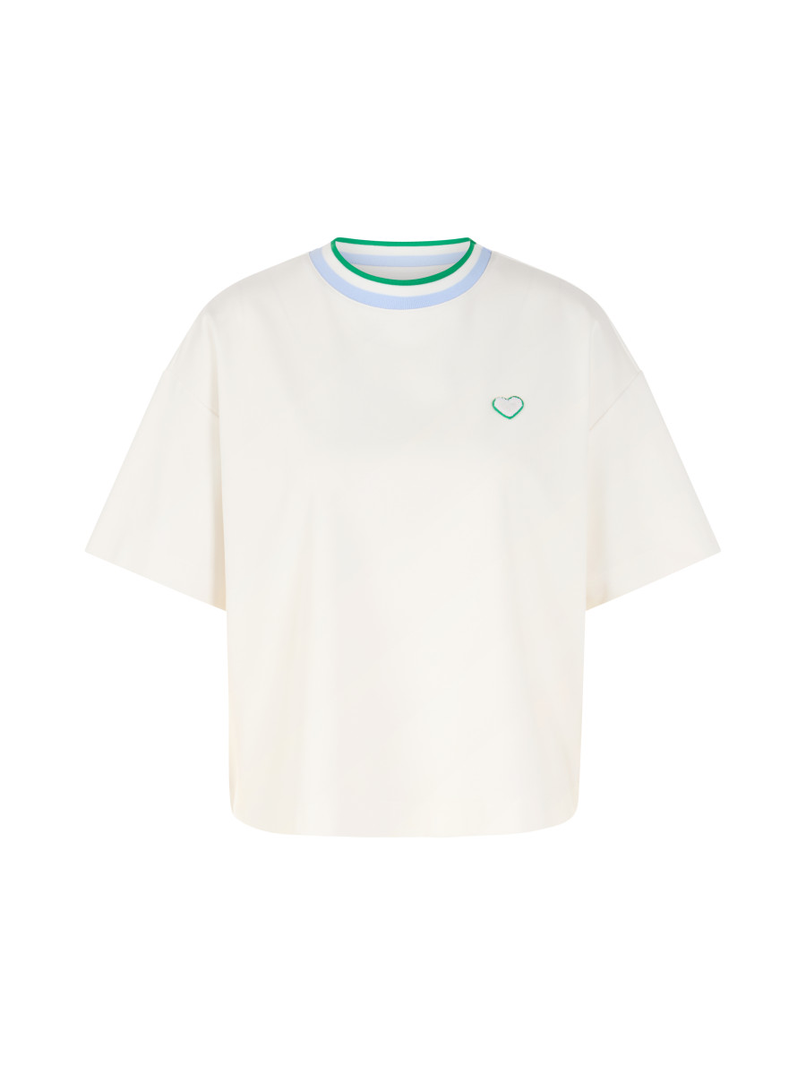 Damen T-Shirt Mit Herz