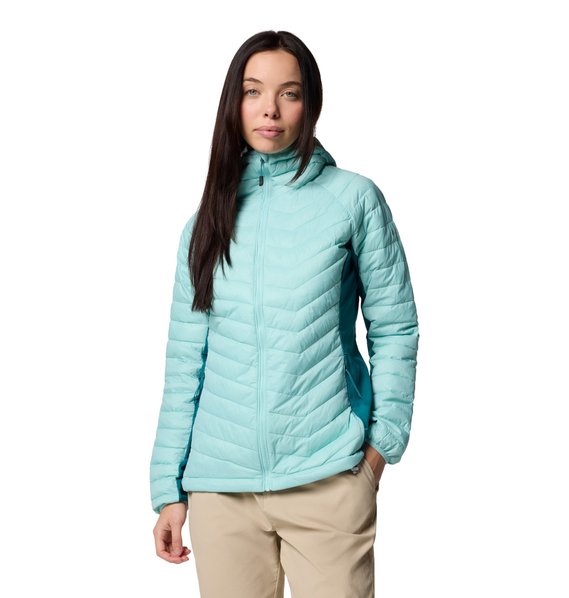 Damen Hybrid Puffer-Jacke Powder Pass II