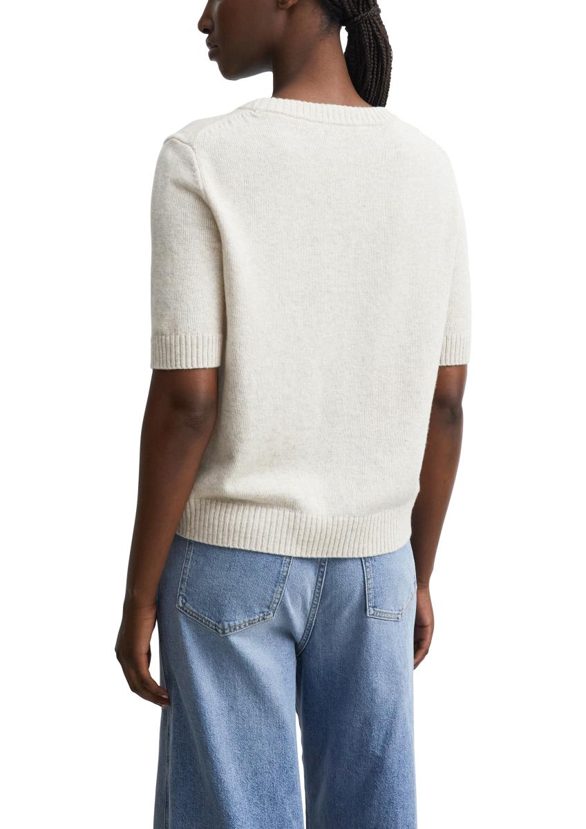 Damen Kurzarm-Strickpullover