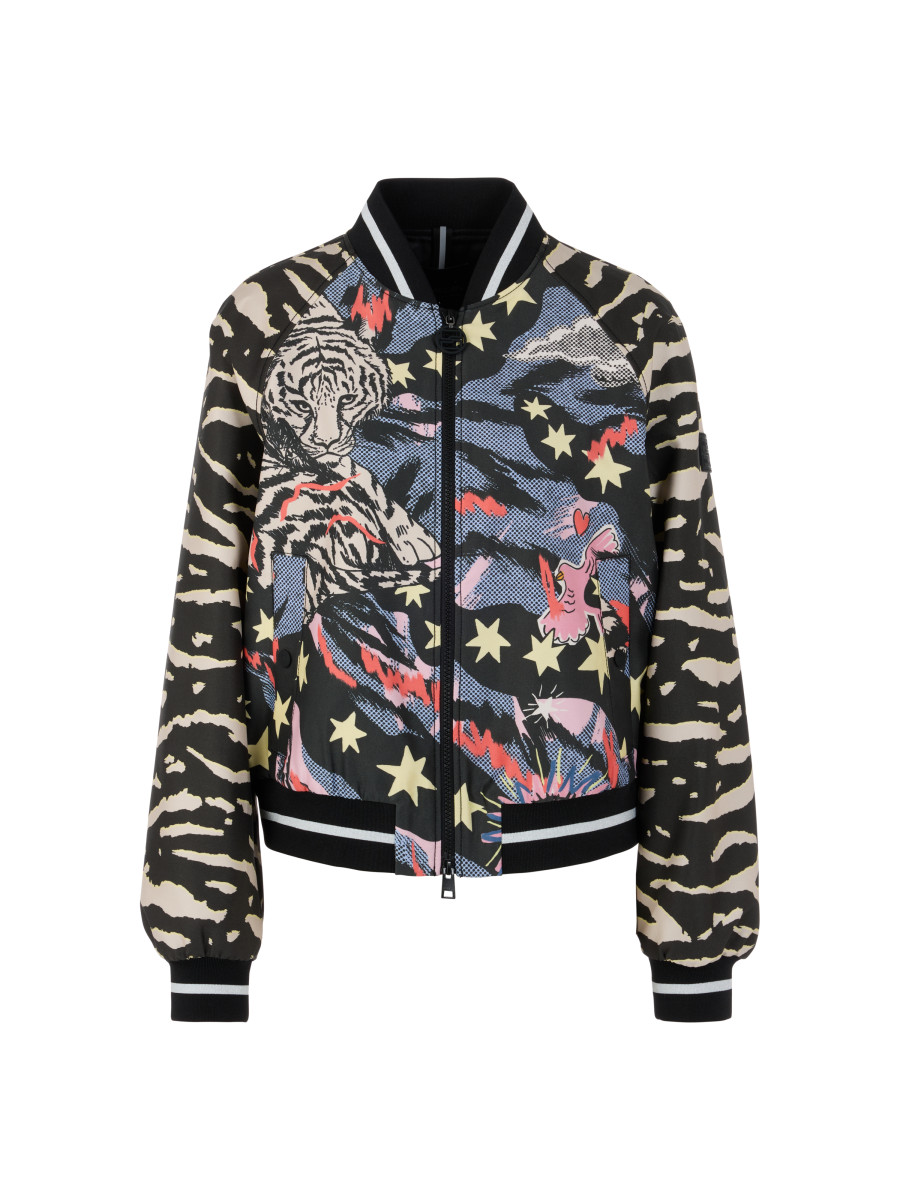 Damen Blousonjacke mit Comic Print